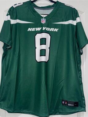 Nike Football Green New York Rodgers No. 8 Women’s Jersey